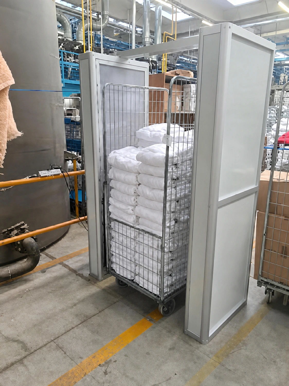 Check point portale Argo Roll per la tracciabilità dei Roll Container