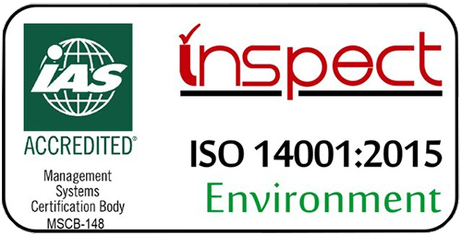 Certificazione ISO 14001:2015 — Ambiente